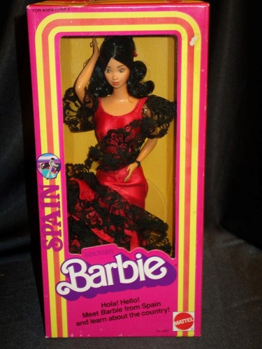 Vintage 1982 spagnolo barbie - vintage,