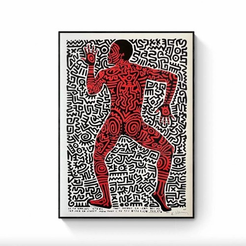Keith haring official poster - haring,,