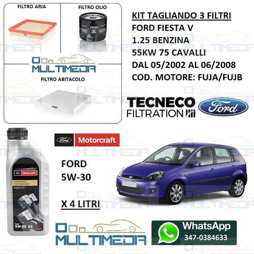 Kit tagliando filtri - tagliando, olio