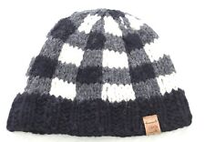 Cappello a Quadri Bianco e Nero Misto scotch & Soda 100% Pura Lana