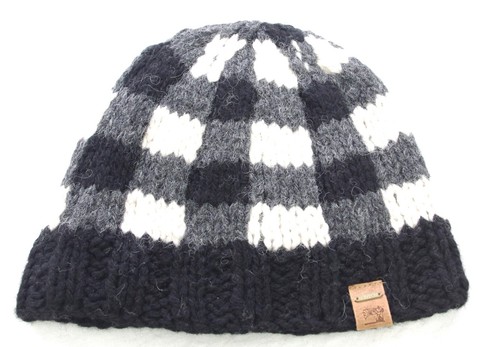 Cappello piastrelle bianco e - a,
