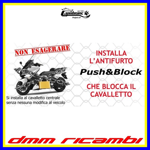 Antifurto meccanico push - meccanico, push&block