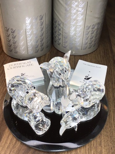 Swarovski crystal figurines - crystal,