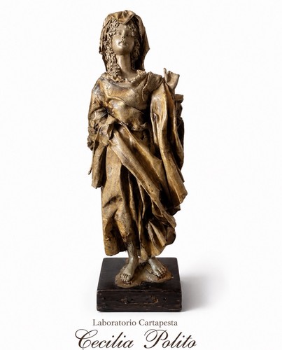 Statua scultura cartapesta - scultura,