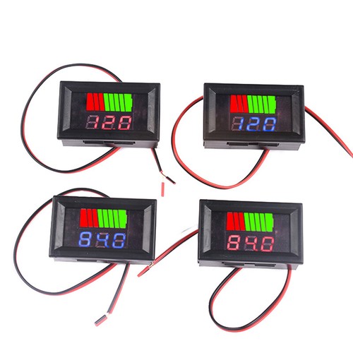 Capacità batteria voltmetro
