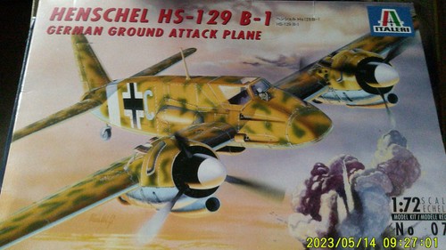 Italeri 073 henschel 129 - italeri, hs-129