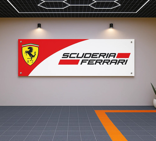Bandiera scuderia ferrari - bandiera,