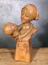 Statua busto donna gesso Art