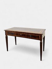 Tavolo / scrivania lastronata - Fine XVIII Sec.
