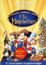 I TRE MOSCHETTIERI  DISNEY