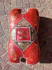 sgabello egiziano vintage a sella di cammello