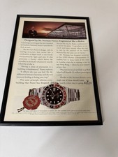 Framed Vintage Original Rolex