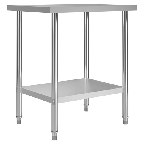 Tavolo lavoro acciaio inox - acciaio,