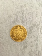 4 FIORINI ORO 1892 IMPERATORE AUSTRIA FRANCESCO GIUSEPPE