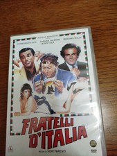 DVD FRATELLI D' ITALIA CHRISTIAN DE SICA GERRY CALA' MASSIMO BOLDI 1989
