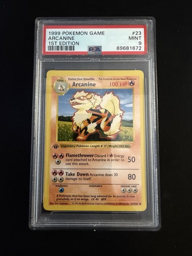 1999 pokemon base 1st edition - base,