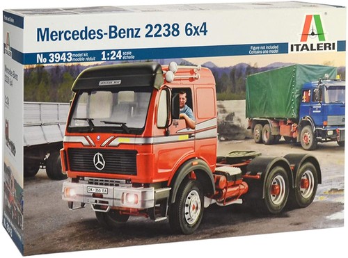 Italeri camion 6x4 mercedes - italeri,