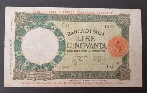 Cinquanta lire serie - cinquanta,