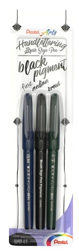 Pentel sesp15 brush - pentel, pen