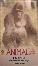 VHS Piero Angela Animali Gorilla Dei Monti Virunga  1994