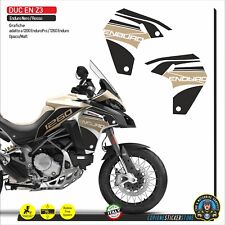 Adesivi DUCATI MULTISTRADA Enduro 1260 / 1200 sand grafiche sabbia e nero EN z4