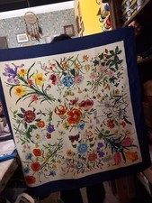 foulard Gucci V. Accornero, 100% seta vintage anni 60