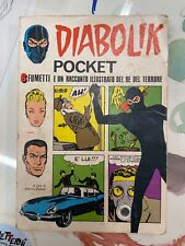 DIABOLIK POCKET 6 FUMETTI + RACCONTO ILLUSTRATO DEL RE DEL TERRORE*
