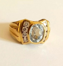 anello oro giallo 18ct donna