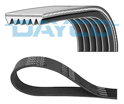 Cinghia trapezoidale 6pk1377s - cinghia,