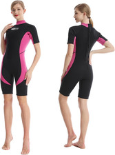 Glimilife Mute Uomo Donna, Muta Sub Shorty Uomo 3Mm/Muta Intera in Neoprene Da D