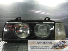 RICAMBI USATI FARO ANTERIORE SINISTRO GUIDA BMW Serie 3 E36 Berlina  1998  68421