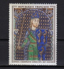 Francia 1964 MNH Mi 1487 Sc 1106 Smalto Champlevé di Limoges **