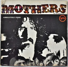 VERVE RECORDS STEREO 2317 035 UK 1st 1972 MOTHERS of INVENTIONS Absolutely Free