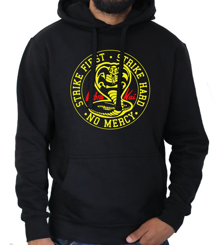 Felpa con cappuccio logo cobra - felpa,