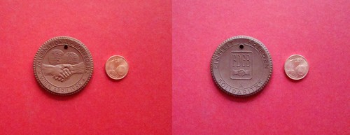 Ddr böttger medaglia - ddr,