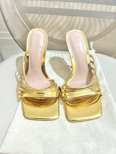 Zara tacchi con cinturino oro - con,