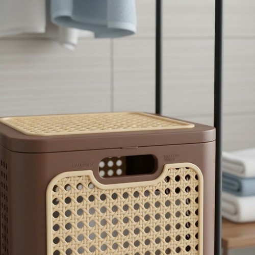 Carrello bucato con - bucato,