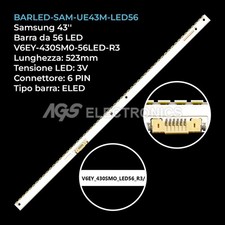 BARRA STRIP LED TV SAMSUNG