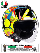 CASCO MOTO JET AGV ETERES REPLICA VALENTINO ROSSI WINTER TEST 2019 E 22.06