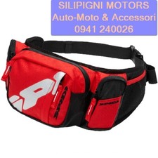 SPIDI POUCH 3.0 - V86 Nero Rosso 021 MARSUPIO MOTO 3 LITRI BORSELLO MOTO