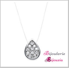 Collana Filo Nylon Goccia