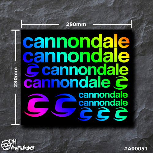 Cannondale sticker ologramma - cannondale,