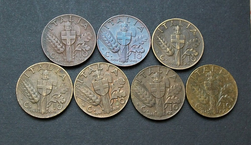 Centesimi impero bronzo - centesimi,