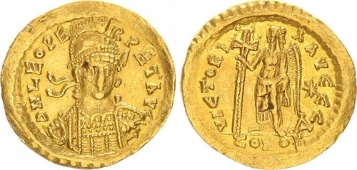 Solidus oro romano - d'oro, i