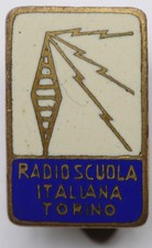 Spilla radio scuola italiana - scuola,