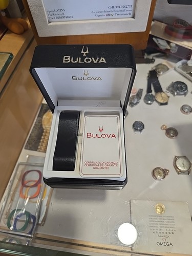 Bulova scatola garanzia - bulova, e