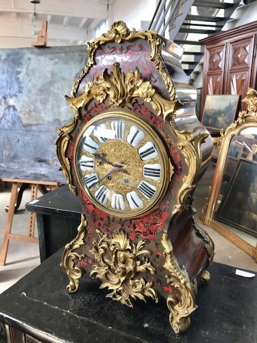 Orologio boulle intarsiato - orologio, in