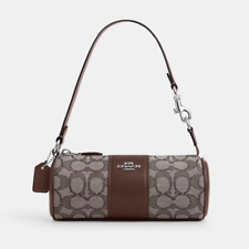 Borsa Coach Nolita Barrel in jacquard firmato - grande vendita