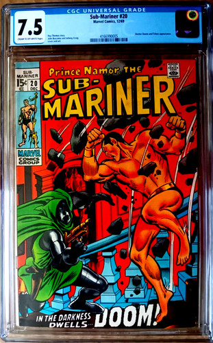 Sub mariner cgc 5 - cgc, 7.5