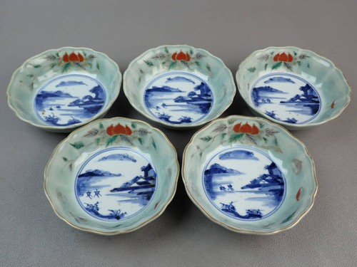 Set piatti giapponese koimari - set,